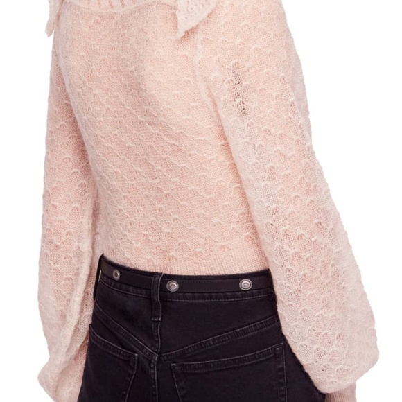 Free People NWT $168 Macaroon Sweater - Picture 3 of 6